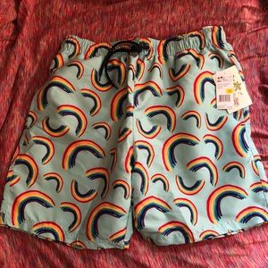 Rainbow Pride Swim Trunks LGBTQ+